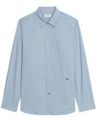 Zadig & Voltaire - Sid Logo Shirt - Lyst