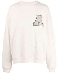 Axel Arigato - Team Logo Patch Crewneck Sweatshirt - Lyst