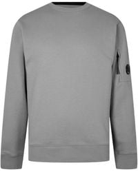 C.P. Company - Lens Crew-Neck Sweatshirt - Lyst