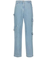 STAUD - High-Rise Wide-Leg Jeans - Lyst