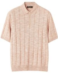 Loro Piana - Knitted Polo Shirt - Lyst