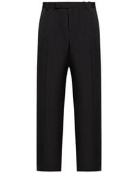 Versace - Pleat-Detailed Tailored Trousers - Lyst