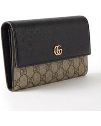 Gucci - Bi-Color Gg Marmont Continental Wallet - Lyst
