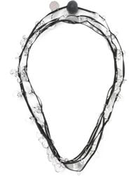 Maria Calderara - Multi-Strand Crystal Necklace - Lyst