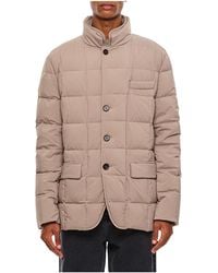 Fay - Quilted Padded Coat - Lyst