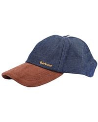 Barbour - Mya Denim Baseball Cap - Lyst