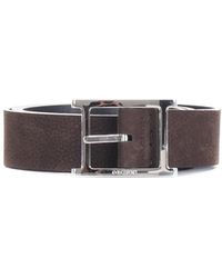 Orciani - Textured Buckle Belt - Lyst