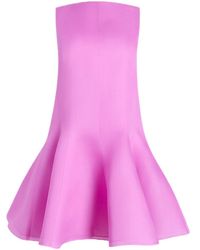 KHAITE - The Mags Sleeveless Mini Dress - Lyst
