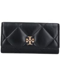 Tory Burch - Logo-Plaque Wallet - Lyst