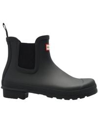 HUNTER - Original Chelsea Rain Ankle Boots - Lyst