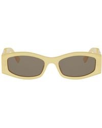 Fendi - Eyewear Geometric Frame Sunglasses - Lyst