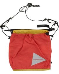 and wander - Nylon Shoulder Bag - Lyst