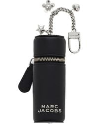 Marc Jacobs - The Lipstick Logo Lettering Zipped Bag Charm - Lyst