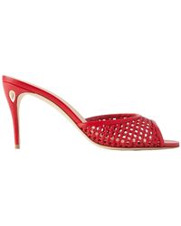 Jennifer Chamandi - 85Mm Guido Heeled Mules - Lyst