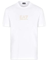 EA7 - Jersey Crew-Neck T-Shirt - Lyst