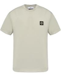Stone Island - Compass Patch Crewneck T-Shirt - Lyst