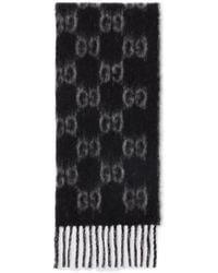 Gucci - Gg Alpaca Wool Scarf - Lyst