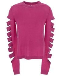Rick Owens - Spartan Biker Knitted Jumper - Lyst