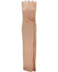 Elisabetta Franchi - Open Back Sleeveless Carpet Dress - Lyst