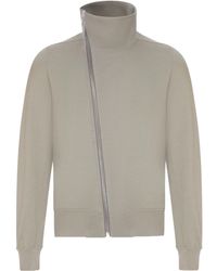 Rick Owens - High-Neck Long-Sleeved Casual Jacket - Lyst