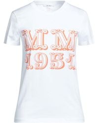Max Mara - T-Shirt With Print - Lyst