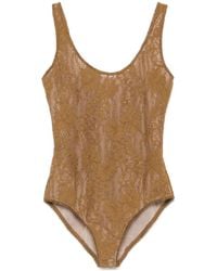 Zimmermann - Laced Scoop Bodysuit - Lyst