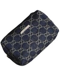 Gucci - Medium Cosmetic Case With Plaque - Lyst
