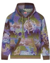KENZO - X Futura 2000' Knitted Hoodie - Lyst