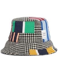 Thom Browne - Patchwork-Detail Bucket Hat - Lyst