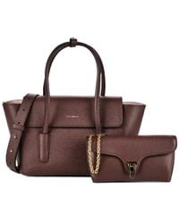 Coccinelle - Double Beat Foldover Top Tote Bag - Lyst
