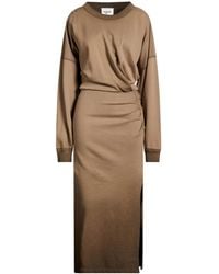 Isabel Marant - Solid Color Long Sleeve T-Shirt Dress - Lyst