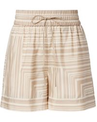 JOSEPH - Laven Plaid Shorts - Lyst