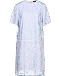 Burberry - Floral Lace Short-Sleeve Dress - Lyst