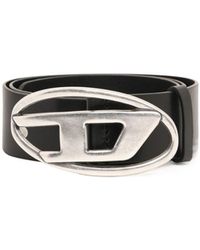 DIESEL - B-1Dr D Buckle Belt - Lyst