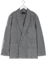 Lemaire - Double-Breasted Patch-Pocket Blazer - Lyst