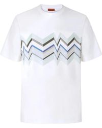 Missoni - Zigzag Pattern T-Shirt - Lyst