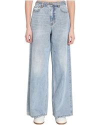 Zimmermann - Illuminate Relaxed Flare Jeans - Lyst