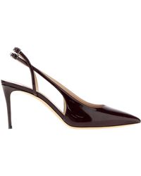 Casadei - Chanel Slingback Heeled Pumps - Lyst