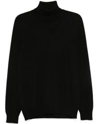 Drumohr - Turtleneck Wool Sweater - Lyst