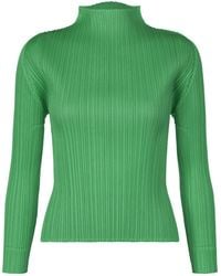 Pleats Please Issey Miyake - Pleats Please Issey Miyake Monthly Colors March Shirt - Lyst