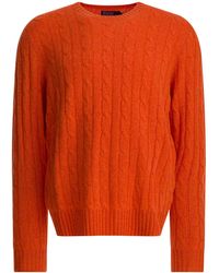 Polo Ralph Lauren - Cable-Knit Cashmere Sweater - Lyst
