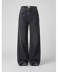 Gucci - Wide Leg Denim Jeans - Lyst