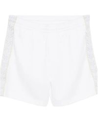 CASABLANCA - Laurel Track Shorts - Lyst