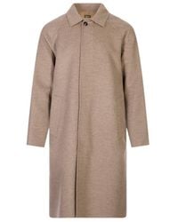 Kiton - Concealed-Front Coat - Lyst