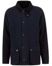 Barbour - Long-Sleeved Button-Up Coat - Lyst