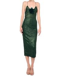 Norma Kamali - Zip-Fastening Midi Skirt - Lyst