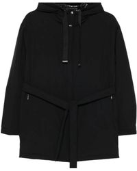 Herno - Belted Drawstring Coat - Lyst