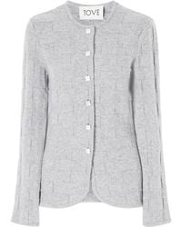 TOVE - Uma Cashmere Cardigan - Lyst