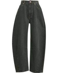 Essentiel Antwerp - Barrel-Leg Panelled Jeans - Lyst