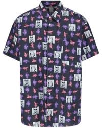 Comme des Garçons - Comme Des Garçons Shirt Andy Warhol-Printed Poplin Shirt - Lyst
